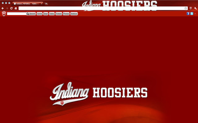 Indiana University Theme chrome extension