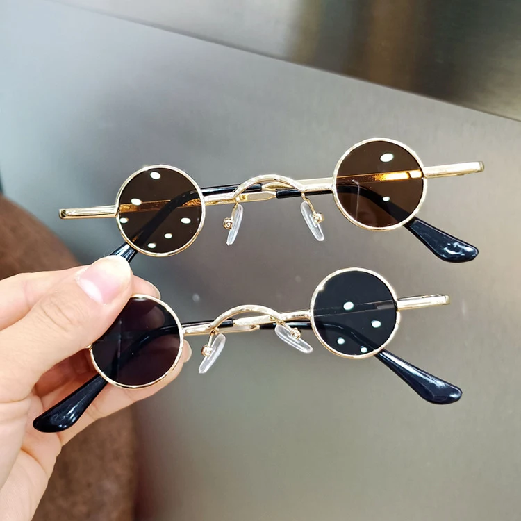 Title 10, Meisjesmode retro zonnebril met rond frame