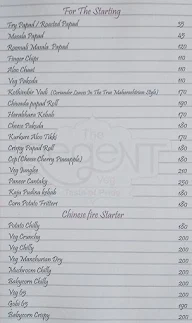 The Regent Veg Restaurant menu 8