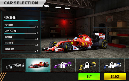 Screenshot Formula Car Stunt Games Racing