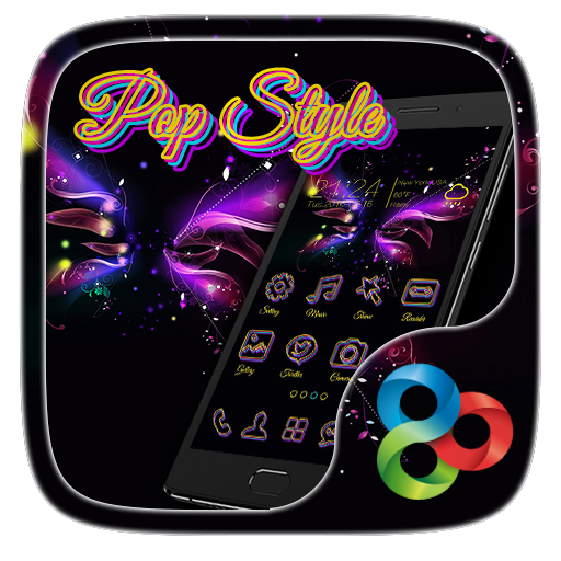 Pop styles. Иконки для темы Galaxy для go Launcher.