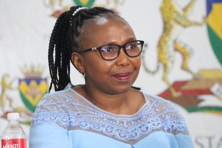 Free State social development MEC Motshidise Agnes Koloi.