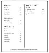 Cicchetti menu 6