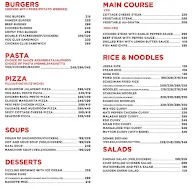 Sherlock's Pub menu 1