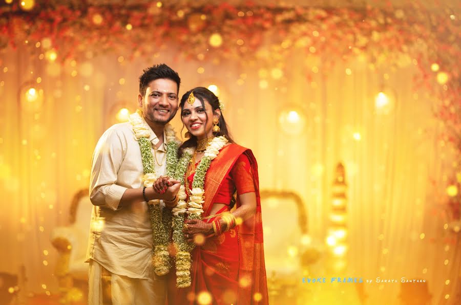 Wedding photographer Sarath Santhan (evokeframes). Photo of 28 September 2021