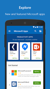  ‪Microsoft Apps‬‏- صورة مصغَّرة للقطة شاشة  