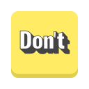 The To Don't List chrome extension