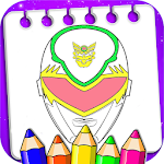 Cover Image of Télécharger Coloring Superhero Rangers 1.0.7 APK