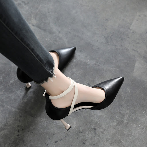 Title 5, Spring and Autumn New Pointed Toe Stiletto High...