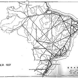 Plano Geral DNER -1937 -rodoviário. | Download Scientific Diagram