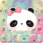 Cover Image of Download Cuteness Panda Keyboard - lovely theme 1.0 APK