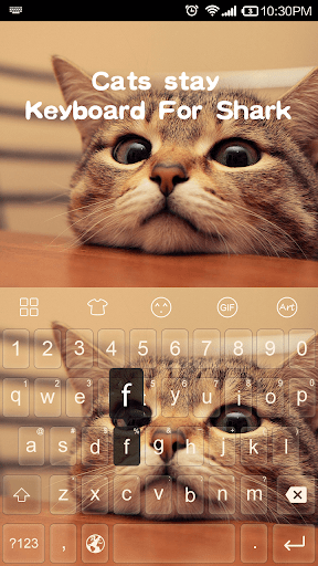 Emoji Keyboard-Cats stay