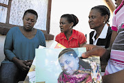 WORRIED: Nolubabalo Nobanda's mother, Honjiswa Mbewu, and family members Thandaswa Botile and Thandi Mbewu after Nobanda was sentenced to 15 years in a Thai jail for drug smuggling