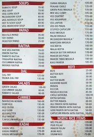 NR's Nandini Sudha menu 4