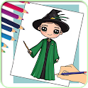 How To Draw Witch