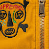 clayton patterson/supreme skulls embroidered velvet ma-1 ss21