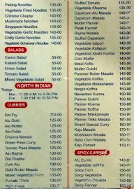 OM Shanti Foods menu 3