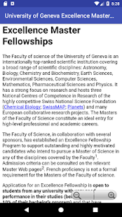 Switzerland Scholarship Apply - náhled