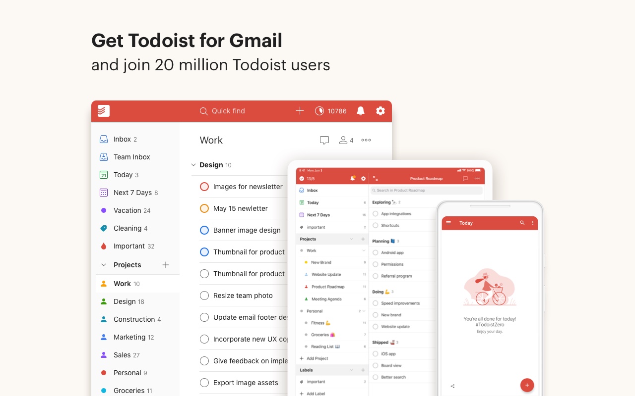 Todoist for Gmail Preview image 5