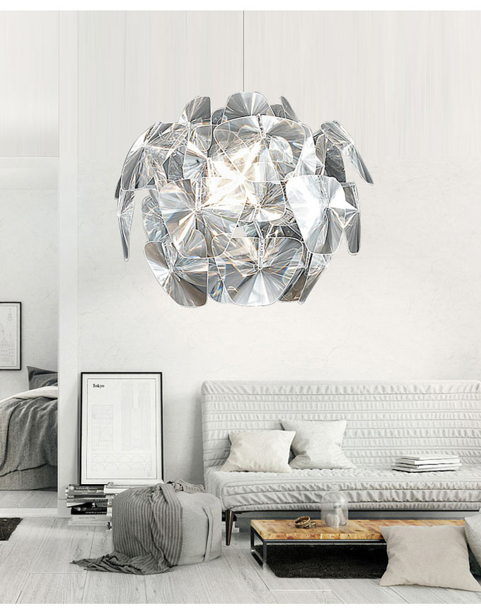 Title 6, LED Acryl Wohnzimmer Apfel Kronleuchter für sti...