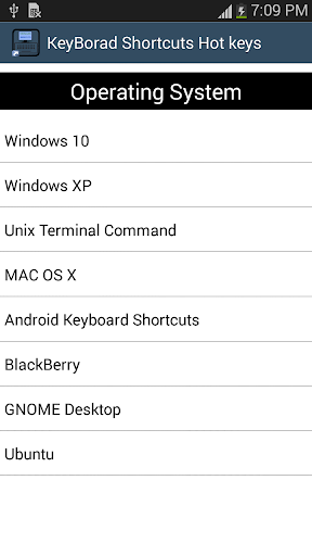 KeyBorad Shortcuts Hot keys