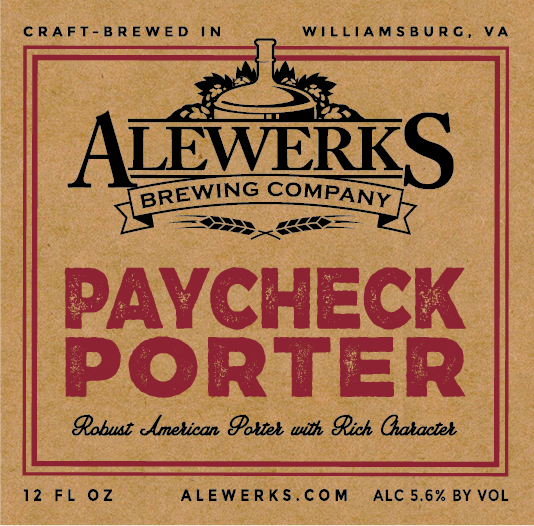 Logo of Alewerks Paycheck Porter