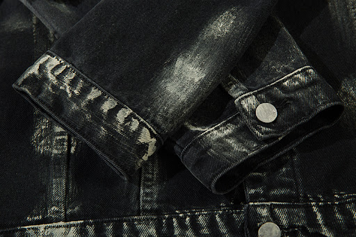 Title 10, Mens Trendy Punk Contrast Color Gradient Irreg...