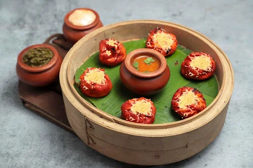 Veg Cheese Tandoori Momos