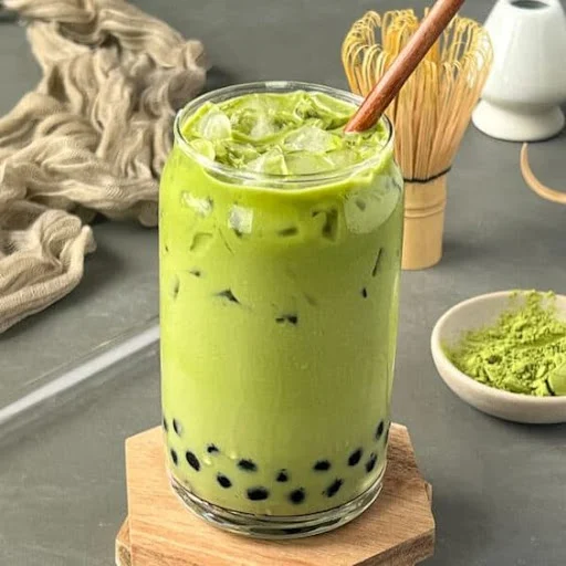 Japanese Matcha Bubble Tea (New)