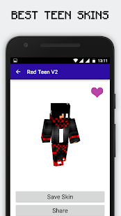 Best Teen Skins for Minecraft - náhled