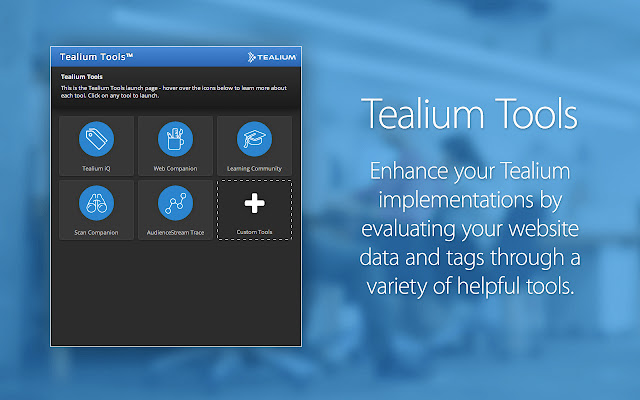 Tealium Tools chrome extension