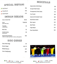 Bourbon Broadway menu 1