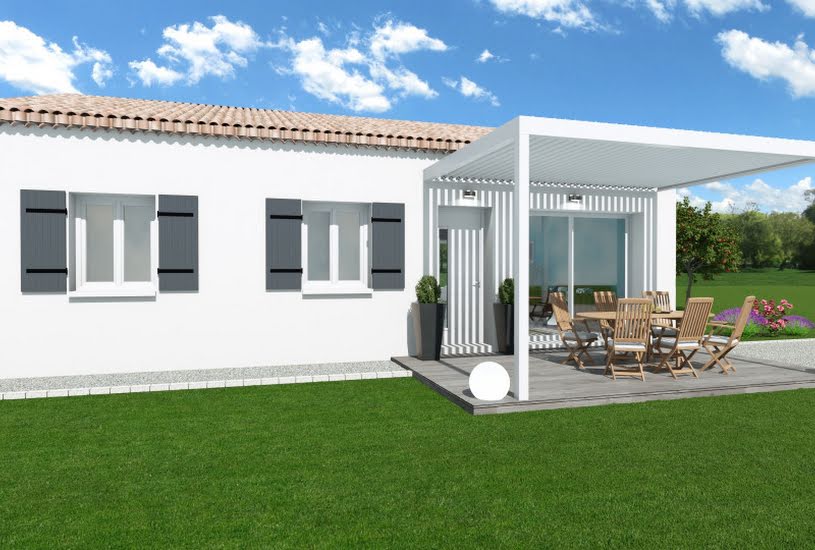  Vente Terrain + Maison - Terrain : 355m² - Maison : 83m² à Lapalud (84840) 