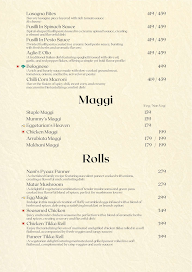 The European Street menu 5