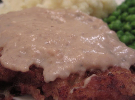 Delicious country fried steak at home!