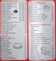 Chulha menu 2