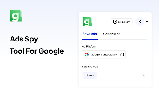 Ad Library - Outil Adspy pour Google