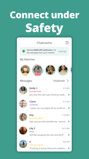 Screenshot GRASS - Outdoor Dating App