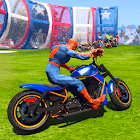 Superhero Tricky Bike Race 1.0