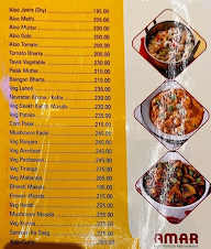 Amar Bar and Restaurant menu 1