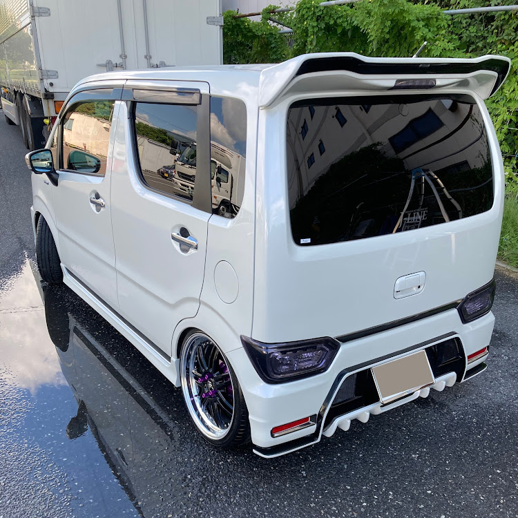 ワゴンRスティングレーのMH55S・ワゴンRスティングレー・DIY・洗車・記録投稿に関するカスタム事例の投稿画像2枚目