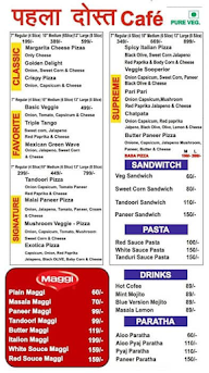 Phla Dost Cafe menu 1