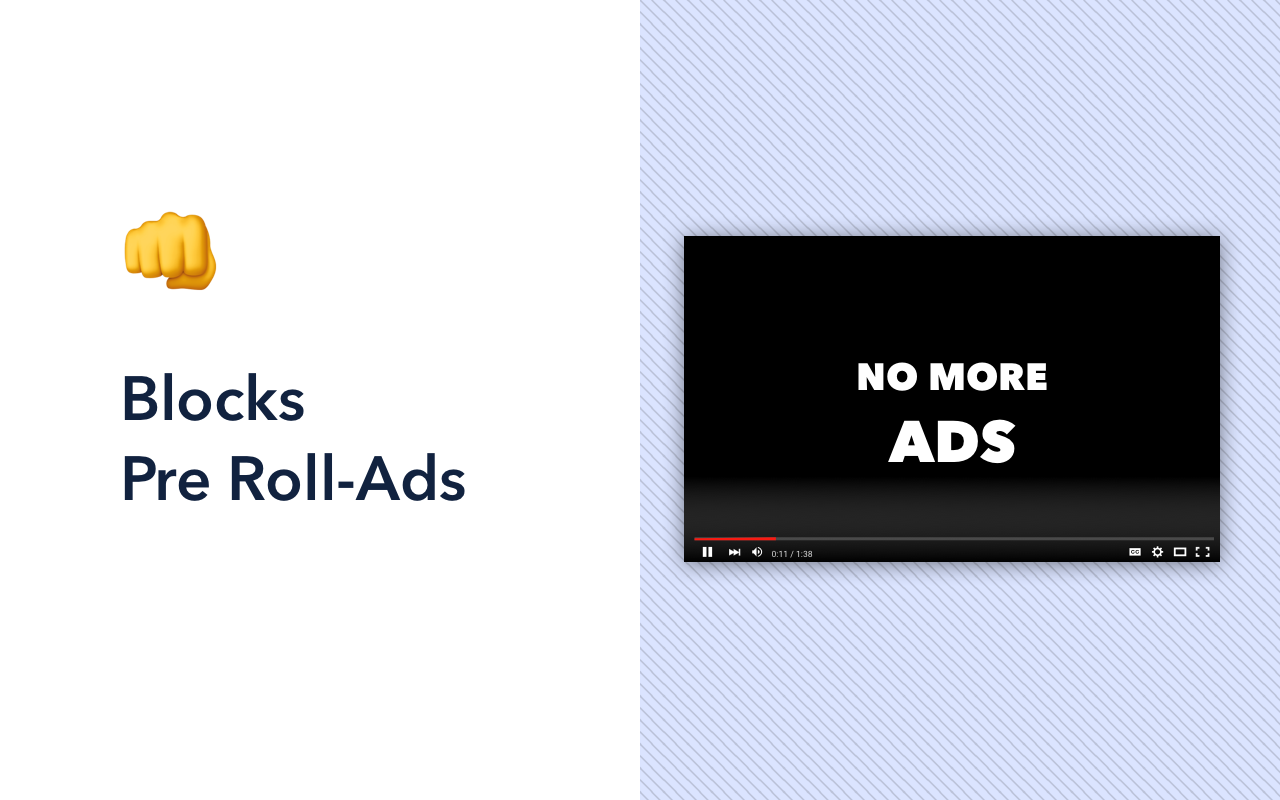 Adblock for YouTube™ Preview image 3