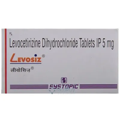 LEVOSIZ 5MG TAB 15'S