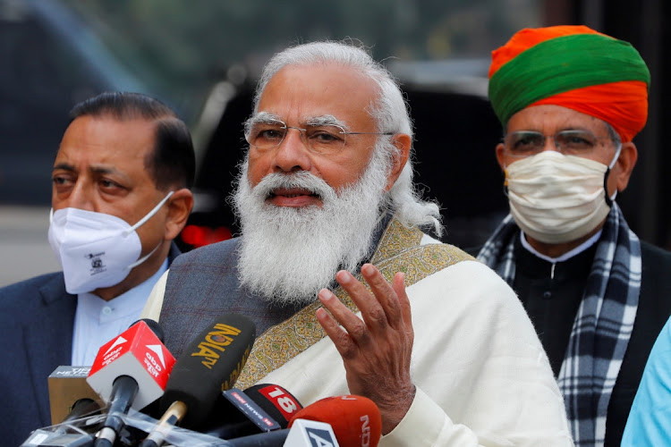 India's Prime Minister Narendra Modi in New Delhi, India. Picture: REUTERS/ADNAN ABIDI