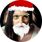 Santa Claus Face  Icon