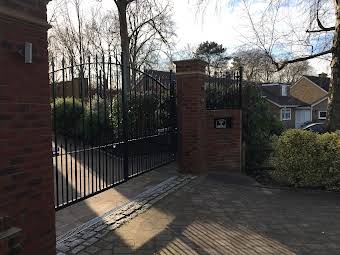 Estate Gate, Gates,  Railings, Automation and Brickwork album cover