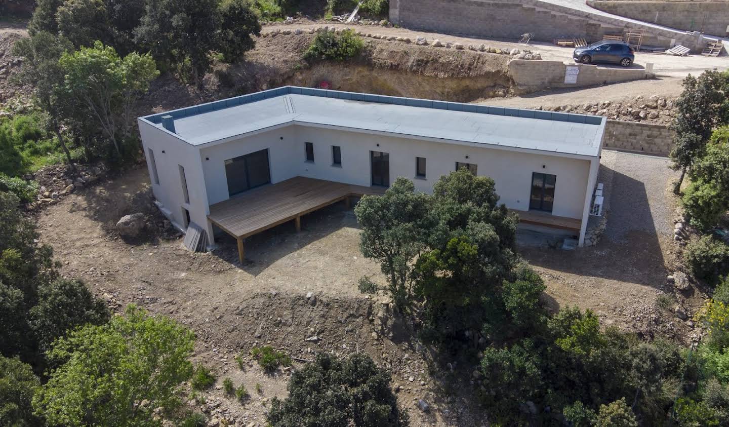 House with garden and terrace Oletta