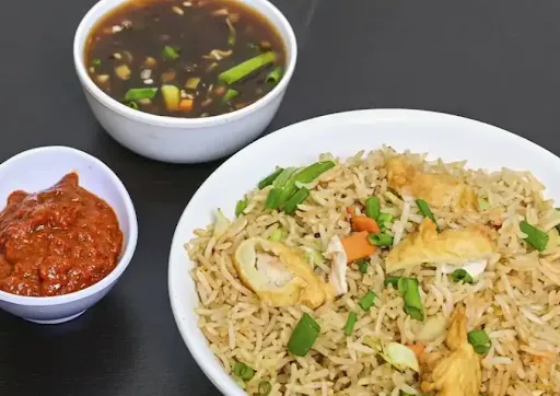 Chicken Manchurian Fried Rice