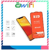 Kính Cường Lực Iphone 21D Full Màn 6/6S/6Plus/6Splus/7/8/7Plus/8Plus/X/Xs/11/11/12/13/Pro/Promax - Ốp Lưng Awifi D1 - 3